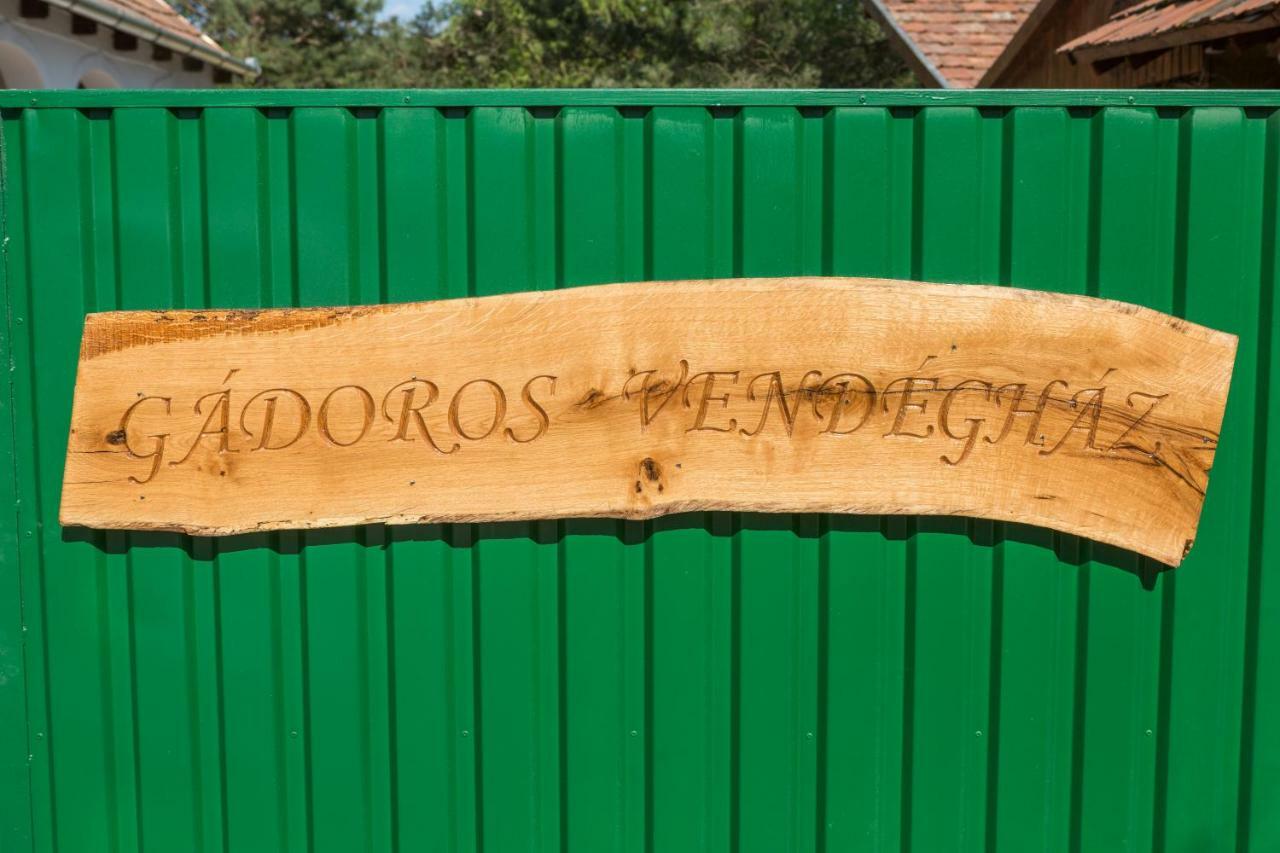 Hotel Gadoros Vendeghaz Egerszalók Zewnętrze zdjęcie
